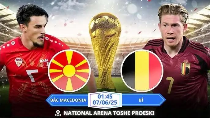 Nhận định Bỉ vs Bắc Macedonia